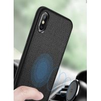TPU shell with magnetic leather effect Bass Series - Galaxy Note 9