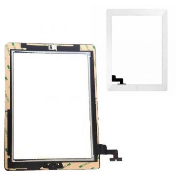 Touch Screen Glass/Digitizer Assembly For iPad 2 white + free toolkit