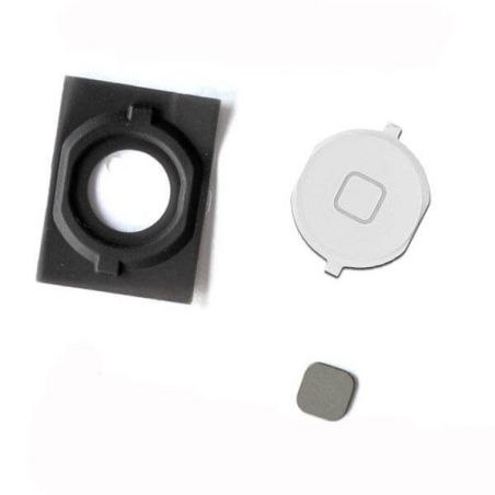 Home Button With Gasket iPhone 4S White