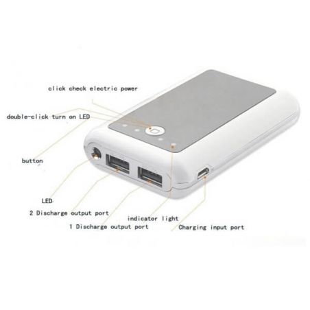 NEW 2013 External Battery Power bank 8400 MAH for iPod, iPhone and iPad