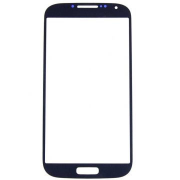 Zwart Venster + Stickers - Samsung Galaxy S4  Vertoningen - Onderdelen Galaxy S4 - 1