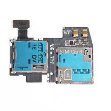 SIM card reader & Micro SD for Galaxy S4 Active  Spare parts Galaxy S4 Active - 1