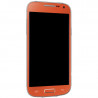 Orangefarbene Anzeige (LCD + Touchscreen) - Samsung Galaxy S4 Mini