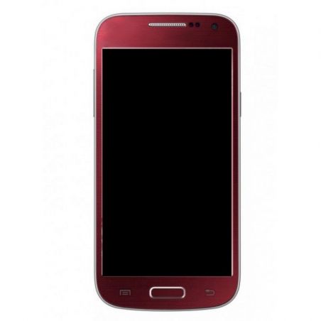 Rood scherm (LCD + Touch) - Samsung Galaxy S4 Mini  Vertoningen - Onderdelen Galaxy S4 Mini - 1