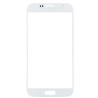 Weißes Fenster + Aufkleber für Galaxy S6  Bildschirme - Ersatzteile Galaxy S6 - 1