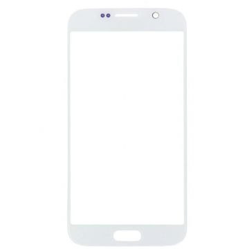 Wit venster + Stickers voor Melkweg S6  Vertoningen - Onderdelen Galaxy S6 - 1