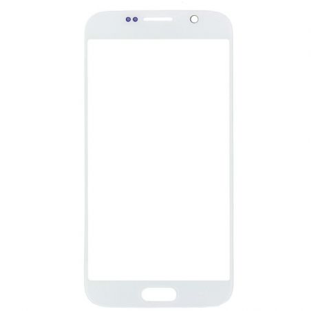 Wit venster + Stickers voor Melkweg S6  Vertoningen - Onderdelen Galaxy S6 - 1