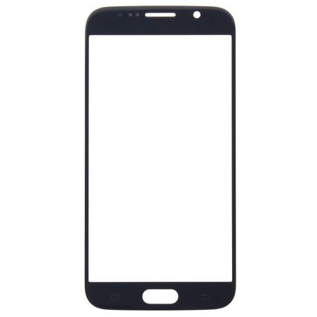 Zwart venster + Stickers voor Melkweg S6  Vertoningen - Onderdelen Galaxy S6 - 1