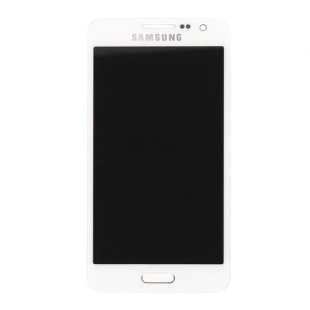 LCD-scherm + wit aanraakscherm (officieel) voor Melkweg A3  Vertoningen Galaxy A3 - 1