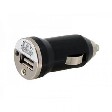Achat Chargeur CE allume cigare noir USB pour iPhone iPod  CHA00-013X