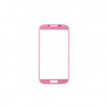 Rosa Fenster + Aufkleber - Samsung Galaxy S4