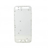 Witte Transparante Kader en chrome rand﻿ voor iPhone 5 Zwart