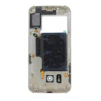 Weißes Innenchassis für Galaxy S6 Edge  Bildschirme - Ersatzteile Galaxy S6 Edge - 1