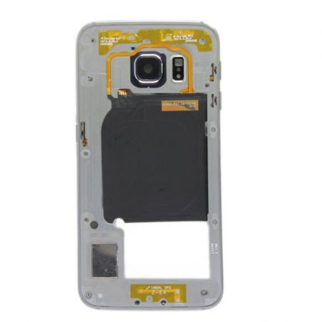 Blue internal chassis for Galaxy S6 Edge  Screens - Spare parts Galaxy S6 Edge - 1