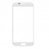 Weißes Glas für Galaxy S6 Edge