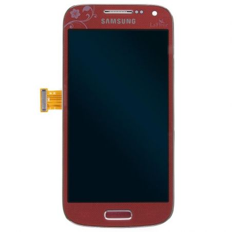 Vollständiger roter Bildschirm (offiziell) für Galaxy S4 Mini Plus  Bildschirme Galaxy S4 Mini Plus (Value Edition) - 1