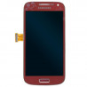 Compleet rood scherm (Officieel) voor Galaxy S4 Mini Plus