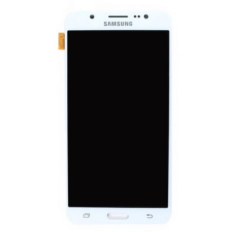 LCD-Bildschirm + Weißer Touchscreen (offiziell) für Galaxy J7 (2016)  Bildschirme Galaxy J7 (2016) - 1