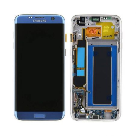 Full BLUE screen (Official) for Galaxy S7 Edge  Screens - Spare parts Galaxy S7 Edge - 1