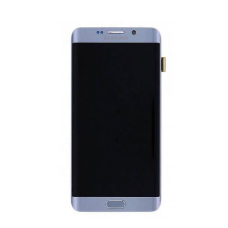 Vollsilberbildschirm (LCD + Touch + Chassis) (offiziell) für Galaxy S6 Edge Plus  Bildschirme - Ersatzteile Galaxy S6 Edge Plus 