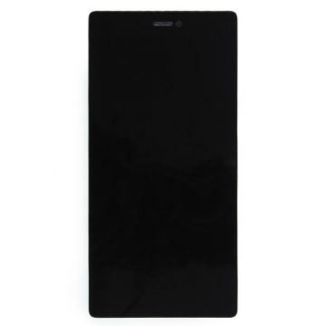 Kompletter schwarzer Bildschirm (Touchscreen + LCD + Gehäuse) für Huawei P8  Huawei P8 - 1