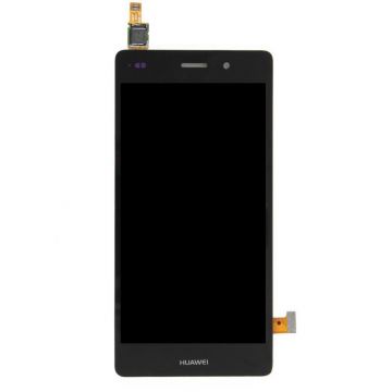 Volledig ZWART scherm (LCD + Touch) (Officieel) voor Huawei P8 Lite  Huawei P8 Lite - 1