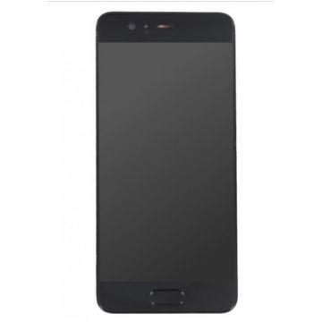 Compleet ZWART scherm (LCD + Touch + Chassis) (Officieel) voor Huawei P10  Huawei P10 - 1