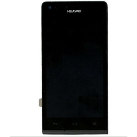 Compleet ZWART scherm (LCD + Touch + Chassis) (Officieel) voor Huawei Ascend G6  Huawei Ascend G6 - 1
