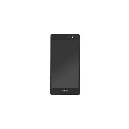 ZWART scherm (LCD + Touch + Chassis) (officieel) voor Ascend P7  Huawei Ascend P7 - 1