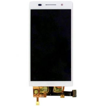 Kompletter weißer Bildschirm (LCD + Touch) (offiziell) für Huawei Ascend P6  Huawei Ascend P6 - 1