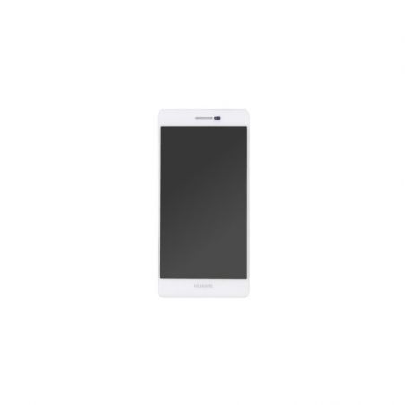 Kompletter weißer Bildschirm (LCD + Touch + Chassis) (offiziell) für Ascend P7  Huawei Ascend P7 - 1