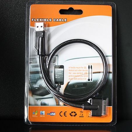 Flexible USB Charging Cable for iPod iPhone iPad and Mac