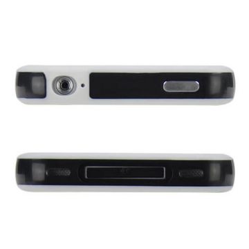 Bumper TPU for iPhone 4 & 4S White & Black