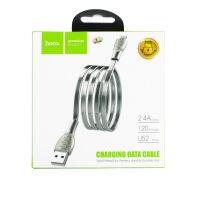 Cable lightning braided 1,2m HOCO