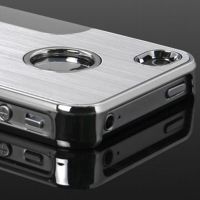 Achat Coque rigide aluminium brossé iPhone 4 4S