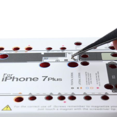 iScrews iPhone 7 Plus ontmantelingssjabloon voor iPhone 7 plus ontmantelingssjabloon voor iPhone 7 plus ontmanteling