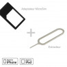 Adapter MicroSim und Auszieher iPhone 4, 4S