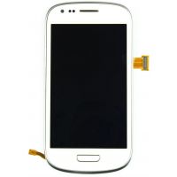 Complete screen Samsung Galaxy S3 Mini GT-i8190 wit  Vertoningen - Onderdelen Galaxy S3 Mini - 4