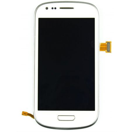 Original Complete screen Samsung Galaxy S3 Mini GT-i8190 white  Screens - Spare parts Galaxy S3 Mini - 4