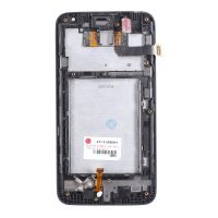 Full screen (LCD + Touch + Frame) - LG L70  Spare parts LG L70 - 1
