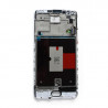Komplett weißer montierter Bildschirm (LCD + Touch + Frame) - OnePlus 3