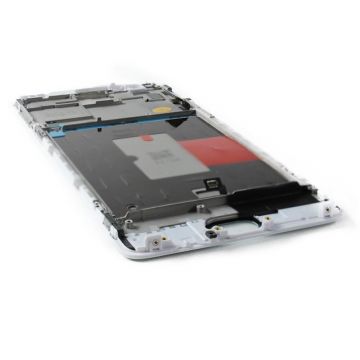 Komplett weißer montierter Bildschirm (LCD + Touch + Frame) - OnePlus 3  OnePlus 3 - 2