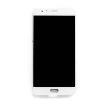 Komplett weißer montierter Bildschirm (LCD + Touch + Frame) - OnePlus 3  OnePlus 3 - 4