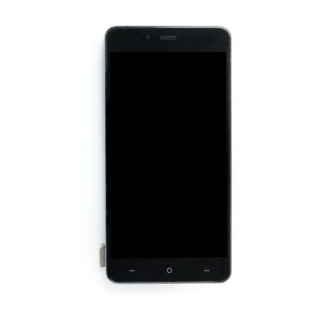 Vollständiger schwarzer Bildschirm (LCD + Touch + Frame) - OnePlus X  OnePlus X - 4