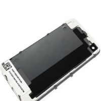Original Quality Complete Kit : Glass Digitizer & LCD Screen & Frame + Backcover + Button for iPhone 4 White