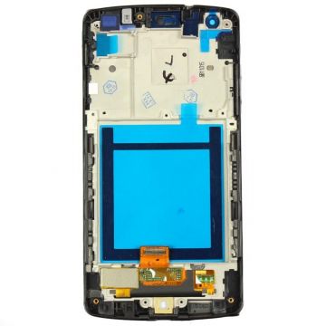 LCD-scherm + aanraakscherm + zwart frame - Aansluiting 5  Nexus 5 - 3