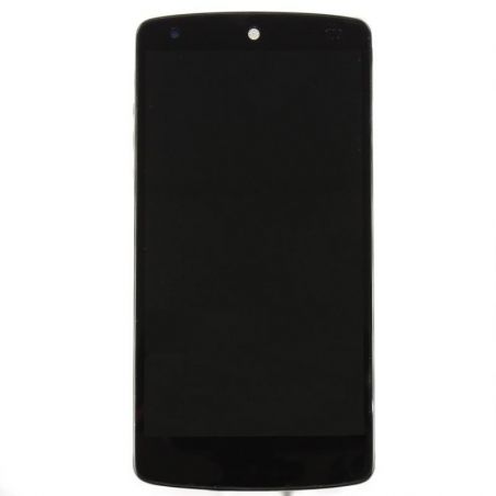 LCD-scherm + aanraakscherm + zwart frame - Aansluiting 5  Nexus 5 - 6