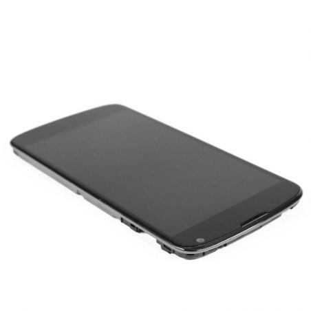 Achat Ecran LCD + Tactile + Châssis NOIR - Nexus 4 SO-1525