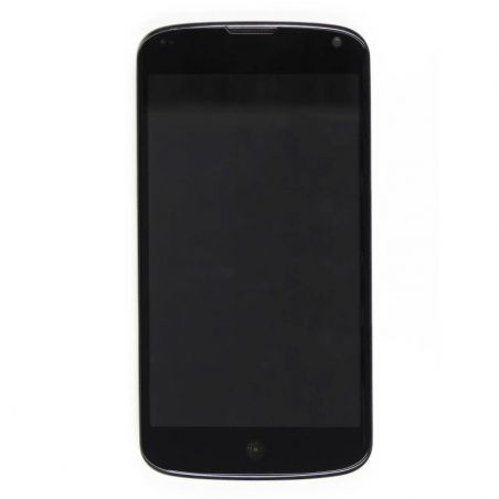 LCD-scherm + aanraakscherm + zwart frame - Aansluiting 4  Nexus 4 - 6