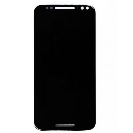 Full screen (LCD + Touch) BLACK - Motorcycle X Style  Moto X Style - 3